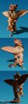  3_toes 3d_(artwork) 4_fingers absurd_res anal anal_penetration anthro balls big_ears black_nose blender_(artwork) blue_background brown_body brown_fur canid canine countershading digital_media_(artwork) disney duke_weaselton duo english_text erection feet fennec_fox fingers finnick_(zootopia) fox front_view fur genitals hi_res long_body male male/male mammal multiple_angles mustelid musteline nude penetration penis pink_penis rasterraccoon rear_view sex simple_background size_difference smaller_male smile standing tan_body tan_fur text toes true_fox true_musteline watermark weasel zootopia 