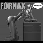  alien butt cover fornax invalid_tag leaning_over magazine_cover male mass_effect mordin_solus nathanwilliamsak not_furry nude pinup pose salarian slim solo video_games 