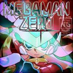  1boy armor black_eyes blonde_hair commentary_request copyright_name energy_sword forehead_jewel helmet highres holding holding_sword holding_weapon long_hair male_focus mega_man_(series) mega_man_zero_(series) ne_light0 red_armor red_helmet solo sword upper_body weapon zero(z)_(mega_man) zero_(mega_man) 