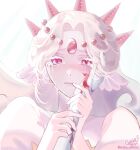  2girls black_pearl_cookie blood blood_on_cheek blood_on_clothes blood_on_face blush clenched_teeth colored_eyelashes colored_skin commentary_request cookie_run cookie_run:_kingdom crying crying_with_eyes_open curly_hair curtained_hair eunha_milktea eyelashes female_pov forehead_jewel frilled_jellyfish_cookie gem gloves hand_on_another's_cheek hand_on_another's_face hands_on_another's_arm hands_up holding_another's_arm humanization korean_commentary long_hair looking_at_viewer multiple_girls pale_skin pink_gem portrait pov pov_hands puffy_sleeves raised_inner_eyebrows shirt sidelighting simple_background solo_focus streaming_tears tears teeth tiara twitter_username white_background white_eyelashes white_gloves white_hair white_pearl_cookie white_shirt white_skin 