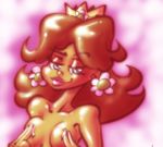  breasts josh_lesnick nintendo nude princess_daisy smile super_mario super_mario_bros. 