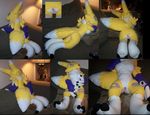  butt canine cute digimaon digimon female fox mammal novelty parody plushie pussy real renamon sex_toy teasing yutaka_yumi 