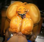 2025 3d_(artwork) abs animatronic anthro areola avian bedroom_eyes bent_over big_areola big_breasts big_butt big_penis bird black_sclera blender_(artwork) bodily_fluids breast_play breast_squeeze breasts bubble butt caucasian chair checkered checkered_floor chica_(fnaf) chicken cleavage clothed clothing coel3d computer cum cum_on_body cum_on_breasts curved_eyebrows curvy_figure digital_media_(artwork) duo ejaculation electronics eyebrows eyelashes eyeliner female first_person_view five_nights_at_freddy's five_nights_at_freddy's_2 footwear furniture galliform genital_fluids genitals glowing grin half-closed_eyes hi_res high_heels holding_breast huge_breasts huge_butt huge_penis human human_on_anthro hyper hyper_breasts hyper_butt hyper_genitalia hyper_penis interspecies licking light_body light_skin long_lashes long_penis looking_at_viewer looking_pleasured machine makeup male male/female mammal metal_tongue metallic_body mostly_nude narrowed_eyes office on_chair open_mouth open_smile oral pale_skin penile penis penis_lick phasianid pink_cheeks pizzeria plastic_body pupils robot scottgames seductive sex sharp_teeth shoes signature sitting sitting_on_chair smile squeezing table teeth titfuck tongue toy_chica_(cyanu) toy_chica_(fnaf) voluptuous voluptuous_anthro voluptuous_female white_pupils yellow_body yellow_skin