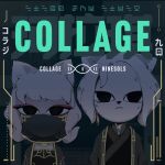 2024 album_cover alternate_species anthro asian_clothing chinese_clothing clothing collage_(band) cover duo ear_piercing ear_ring east_asian_clothing eyeliner felid feline female furrification hanfu hunter_wang looking_at_viewer makeup male mammal mask natsuko_lariyod nine_sols official_art piercing red_candle_games ring_piercing solarian unknown_artist veil