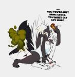 2023 4_toes 5_fingers accessory anthro barefoot big_butt biped black_body black_bra black_clothing black_ears black_fur black_nose black_pawpads black_tail black_text black_underwear blue_clothing blue_dress blue_eyes bodily_fluids bra bra_strap breasts brown_hair_tie butt canid canine chicken_meat claws cleavage clothed clothed_anthro clothed_female clothing color_coded_text dialogue disappointed dress drooling drumstick_(food) duo eastern_spotted_skunk english_text eyebrows eyewear fangs fart fart_cloud fart_fetish feet female female_anthro female_farting finger_claws fingers fluffy fluffy_tail food fox fur glasses green_eyes green_fart_cloud green_text hair hair_accessory hair_tie half-closed_eyes head_grab head_turned hi_res holding_food holding_object hot_sauce hybrid lichee looking_down looking_down_at_another lying mammal meat mephitid mouth_closed multicolored_body multicolored_clothing multicolored_dress multicolored_ears multicolored_fur narrowed_eyes nude nude_anthro nude_female on_front onomatopoeia open_mouth pawpads pepper_(lichee) pink_tongue pinned pinned_to_ground plantigrade ponytail pupils raised_arm raised_tail salem_(lichee) saliva short_hair signature simple_background sitting sitting_on_another skunk small_breasts snout sound_effects spotted_skunk straddling tail talking_to_another teeth text toes tongue two_tone_body two_tone_clothing two_tone_dress two_tone_ears two_tone_fur two_tone_tail underwear whiskers white_background white_body white_claws white_clothing white_dress white_ears white_eyebrows white_fur white_hair white_pupils white_tail white_whiskers