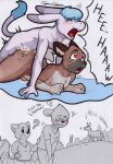 absurd_res aggretsuko ailurid anal anthro asinus blush bodily_fluids braying cum donkey duo equid equine female genital_fluids genitals haida_(aggretsuko) hi_res hyena male male/male male_penetrated male_penetrating male_penetrating_male mammal nipples nude penetration penile penile_penetration penis red_panda retsuko rotten_owl sanrio sex simple_background spotted_hyena tadano_(aggretsuko) traditional_media_(artwork) white_background