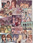  akagi_(kancolle) alternate_costume anniversary aoba_(kancolle) arashi_(kancolle) arashio_(kancolle) asashimo_(kancolle) asashio_(kancolle) commandant_teste_(kancolle) commentary_request confetti cowboy_shot cupcake eating fletcher_(kancolle) food from_behind fujinami_(kancolle) furutaka_(kancolle) gloire_(kancolle) gotland_(kancolle) hagikaze_(kancolle) hair_ornament hamakaze_(kancolle) heywood_l._edwards_(kancolle) highres hiyou_(kancolle) i-13_(kancolle) i-14_(kancolle) irako_(kancolle) isokaze_(kancolle) jean_bart_(kancolle) johnston_(kancolle) jun'you_(kancolle) kaga_(kancolle) kagerou_(kancolle) kako_(kancolle) kantai_collection kinugasa_(kancolle) kinugasa_kai_ni_(kancolle) kishinami_(kancolle) kumano_(kancolle) kuroshio_(kancolle) maikaze_(kancolle) mamiya_(kancolle) michishio_(kancolle) mikuma_(kancolle) millroi1000 mogador_(kancolle) mogami_(kancolle) musashi_(kancolle) mutsu_(kancolle) naganami_(kancolle) nagato_(kancolle) nankai_(kancolle) nowaki_(kancolle) number_hair_ornament okinami_(kancolle) ooshio_(kancolle) photo_(object) pleated_skirt richard_p._leary_(kancolle) richelieu_(kancolle) ryuujou_(kancolle) shiranui_(kancolle) skirt string_of_flags suzuya_(kancolle) upper_body yamato_(kancolle) 
