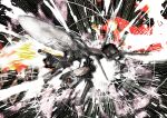  battle commentary_request contrail energy energy_beam energy_cannon explosion gameplay_mechanics highres motion_lines ningen_plamo no_humans science_fiction silpheed silpheed:_the_lost_planet silpheed_(series) silpheed_(spaceship) space spacecraft starfighter thrusters war zero_gravity 