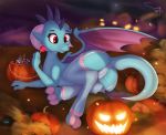  2018 anus claws clothing dragon female friendship_is_magic legwear membranous_wings my_little_pony omiart princess_ember_(mlp) pussy pussy_juice red_eyes scalie stockings toeless_stockings western_dragon wings 