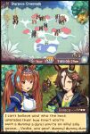  6+girls agnes_digital_(umamusume) agnes_tachyon_(umamusume) ahoge air_shakur_(umamusume) anger_vein aston_machan_(umamusume) biwa_hayahide_(umamusume) black_hair black_jacket blue_bow blue_jacket bow brown_hair center_frills chibi clock_necklace commentary crown dafvkydbwep daiwa_scarlet_(peak_blue)_(umamusume) daiwa_scarlet_(umamusume) ear_covers ear_piercing el_condor_pasa_(umamusume) english_commentary english_text fake_screenshot fang fine_motion_(umamusume) frilled_shirt frills gold_ship_(umamusume) grass_wonder_(umamusume) green_hair grey_eyes hair_between_eyes hair_bow hair_intakes hair_over_one_eye highres hishi_amazon_(umamusume) jacket king_halo_(umamusume) long_hair making-of_available manhattan_cafe_(umamusume) meisho_doto_(umamusume) mejiro_mcqueen_(umamusume) mini_crown multicolored_hair multiple_girls narita_brian_(umamusume) nature open_clothes open_jacket open_mouth outdoors piercing ponytail purple_hair seiun_sky_(umamusume) shirt short_hair skin_fang special_week_(umamusume) symboli_rudolf_(umamusume) t.m._opera_o_(umamusume) tiara tokai_teio_(umamusume) twintails two-tone_hair umamusume vodka_(umamusume) vodka_(wild_top_gear)_(umamusume) white_hair white_shirt yellow_bow yellow_shirt 