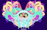  candy candy_gore canine design female food intestines juicyghost mammal nightmare_fuel nirvana_(juicyghost) pastel solo wolf 