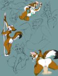  2018 anthro bikini black_nose blush breasts breath butt canine clothing cum cum_in_pussy cum_inside cum_on_chest digital_media_(artwork) dog female fox fur husky looking_at_viewer looking_back male male/female mammal nude open_mouth penetration penis pinup pole pose presenting pussy seductive sex sketch sketch_page spread_legs spreading sweat swift_(character) swimsuit tongue tongue_out vaginal vaginal_penetration wardrobe_malfunction zipzap 