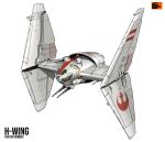  absurdres alternate_universe asterozoa commentary droid english_commentary highres no_humans original r2-d2 rebel_alliance_(star_wars) redesign robot roundel science_fiction simple_background spacecraft star_wars starfighter tie_fighter vehicle_focus white_background 