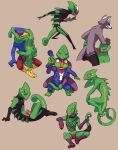 69_position amphibian anthro avian beak bird blue_body blue_feathers bulge canid canine canis chameleon clothed clothing digital_media_(artwork) duo erection falco_lombardi feathers fellatio femboy flookz frog fur genitals green_body grey_body grey_fur hi_res jumpsuit leon_powalski lizard long_ears male male/male mammal markings multicolored_body multicolored_fur multiple_images nintendo oral penile penis red_body red_feathers reptile scalie sex simple_background skimpy slippy_toad solo star_fox undressing white_body white_fur wolf wolf_o'donnell