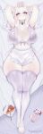 absurd_res anthro apron bedroom_eyes big_breasts blush body_blush bovid breast_blush breasts cake candy caprine choker clothing confident_female dakimakura dakimakura_design dessert eyelashes female female_anthro food footwear goat hi_res huge_breasts huge_hips huge_thighs jewelry legwear lingerie looking_at_viewer mammal mature_anthro mature_female mayunie mayunies2 narrowed_eyes necklace pillow purple_clothing purple_eyes purple_lingerie seductive sensual smile socks solo stockings thick_thighs toriel toriel_(undertale) under_boob undertale undertale_(series) underwear voluptuous_anthro voluptuous_female white_body wide_hips