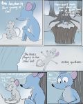  anthro comic duo forest lary_(yinller) mammal outside rodent ronnie_(yinller) snow tree yinller 