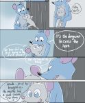  anthro comic duo lary_(yinller) mammal outside rodent ronnie_(yinller) tree yinller 