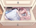  akaino_(akaomi) animal_print black_panties blue_bra blue_panties bow bow_panties bra clothes_focus commentary_request commission drawer fish_print folded_clothes grey_pants highres indoors no_humans open_drawer original panties pants picot_trim_panties pink_bra pink_panties print_panties skeb_commission star_(symbol) star_print star_print_panties underwear unworn_bra unworn_panties variant_set white_bra white_panties 