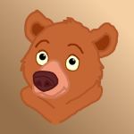  bear brother_bear cub disney fan_character fur invalid_tag kodithebear male mammal simple_background solo young 