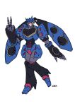  1girl absurdres assault_visor decepticon fingernails genderswap genderswap_(mtf) high_heels highres insignia lextodrawstuff mask mechanical_hair mouth_mask red_assault_visor robot robot_girl science_fiction sharp_fingernails simple_background soundwave_(transformers) speaker transformers twintails v white_background 