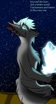  2018 anthro blue_eyes canine fire frown fur hair invalid_tag lightning male mammal naskue_(artist) naskue_(character) no_watermark nude safepost sideview simple_background sitting solo wolf 