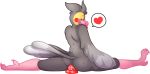  anal anal_masturbation anal_penetration avian bird cockatiel cockatoo dildo dildo_sitting fastfooddemon_(artist) male masturbation parrot penetration sex_toy solo splits spread_legs spreading tongue tongue_out wren_(character) 