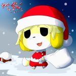  2013 animal_crossing canine christmas dlrowdog female holidays isabelle_(animal_crossing) mammal nintendo snow video_games 
