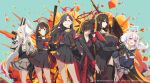  6+girls ahoge anti-materiel_rifle anzio_ironworks_20mm_rifle armband assault_rifle black_choker black_hair black_sailor_collar black_serafuku black_skirt black_thighhighs black_wings blue_archive blue_hair bolt_action bullpup choker closed_eyes commentary_request double-barreled_shotgun em-2 explosion explosion_background feathered_wings grey_skirt gun hair_ornament hairclip halo hasumi_(blue_archive) head_wings highres ichika_(blue_archive) lever_action long_hair long_skirt long_sleeves looking_at_viewer low_wings mashiro_(blue_archive) melting_halo miniskirt multiple_girls neckerchief official_art open_mouth p14_enfield pleated_skirt pump_action purple_eyes purple_halo red_armband red_eyes red_halo red_neckerchief reisa_(blue_archive) rifle sailor_collar school_uniform serafuku short_hair shotgun side_slit sig_mcx sig_sauer single_head_wing skirt sniper_rifle standard_manufacturing_dp-12 star_(symbol) star_hair_ornament suzumi_(blue_archive) thighhighs tomari_(veryberry00) tongue tongue_out tsurugi_(blue_archive) twintails very_long_hair weapon white_hair winchester_model_1887 wings 