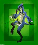  2018 3_toes anthro avian balls beak bird black_penis blue_jay corvid danji_isthmus erection feet knot male nate_that_army_burd open_mouth penis simple_background solo talons toes tongue white_balls winged_arms wings 
