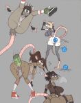 anal anal_masturbation anal_penetration anthro bangs black_hair blonde_hair blue_ball blunt_bangs bob_cut bodily_fluids breasts breath brown_body brown_fur brown_hair buckteeth butt buttplug clothing cross-eyed crouching digitigrade dildo dildo_in_ass dildo_insertion disembodied_penis female fishnet_clothing footwear footwear_only fur genitals green_clothing green_footwear green_shoes green_sneakers grey_background grey_body grey_eyes grey_fur group hair hi_res high-angle_view knock-kneed legs_up legwear long_feet male mammal masturbation mostly_nude multiple_scenes murid murine object_in_ass pattern_clothing pattern_footwear pattern_legwear pattern_socks penetration penis pink_nose pink_tail platinum_(saladbomb) plug_(sex_toy) ponytail pop_(sound_effect) purple_eyelids pushing_toy_out rat rear_view red_clothing red_footwear red_shoes red_sneakers robotjoe rodent round_eyes sex_toy sex_toy_in_ass sex_toy_insertion shoes shoes_only short_hair simple_background sneakers sneakers_only snout socks stockings striped_clothing striped_footwear striped_socks stripes sweat tail teeth thin_feet thin_legs toony_eyes vulva white_body white_clothing white_footwear white_fur white_socks