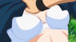  00s 1boy 1girl animated animated_gif areolae bra breasts diabolus_~kikoku~ forced_exposure nipples poro small_breasts underwear 