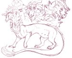 6_nipples animal_genitalia balls dragon duo female female_feral feral fur furred_dragon furred_scalie genitals heart_eyes heart_symbol hi_res horn impregnation_request line_art male multi_nipple mythological_creature mythological_scalie mythology nipples pregnant scalie sharp_teeth sheath simple_background snout teeth terryburrs tongue