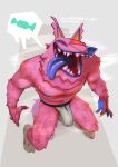 2026 alebrije andy_fangerson anthro armpit_hair artist_name balls barely_visible_balls barely_visible_genitalia barely_visible_penis blue_lips blue_nipples blue_nose blue_tongue bluesky_logo bodily_fluids body_hair candy canid canine canis claws clothing dessert diamobster dripping epic_games finger_claws food footwear fortnite fur genital_fluids genital_outline genitals grey_background hi_res jockstrap lips looking_at_viewer male mammal muscular muscular_anthro muscular_male musk musky_body navel nipples open_mouth patreon patreon_logo pecs penis pictographics pink_body pink_fur precum precum_drip pubes red_sclera saliva saliva_drip saliva_on_tongue saliva_string simple_background socks solo speech_bubble sweat tail teeth telegram telegram_logo text toe_claws tongue tongue_out torn_clothing torn_footwear torn_jockstrap torn_socks underwear wolf x_logo yellow_eyes
