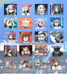  airplane akagi_(azur_lane) akashi_(azur_lane) animal_ears ark_royal_(azur_lane) atago_(azur_lane) aura azur_lane blue_eyes book brown_hair bunny_ears card crying crying_with_eyes_open doll enterprise_(azur_lane) eyepatch fox_ears glasses graf_zeppelin_(azur_lane) hair_ornament hair_ribbon hand_on_headwear hat headband heart hermes_(azur_lane) highres hiryuu_(azur_lane) hiyou_(azur_lane) holding holding_doll hornet_(azur_lane) houshou_(azur_lane) illustrious_(azur_lane) japanese_clothes jun'you_(azur_lane) laughing lavender_eyes lavender_hair long_hair military military_hat military_uniform one_eye_covered parka_(summersketch) pitfall platform puppet_strings purple_hair red_eyes ribbon roon_(azur_lane) salute seiza short_hair shouhou_(azur_lane) shoukaku_(azur_lane) side_ponytail sign sitting souryuu_(azur_lane) star sun table taihou_(azur_lane) tears thumbs_up translation_request twintails uniform white_hair yellow_eyes yorktown_(azur_lane) zuikaku_(azur_lane) 