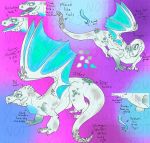  2018 4_fingers ambiguous_gender bat_wings blue_eyes blue_scales child claws digital_media_(artwork) dnd_homebrew dungeons_&amp;_dragons duo femal female feral glowing grey_scales hi_res homebrew invalid_color invalid_tag lizard looking_at_viewer male membranous_wings model_sheet multicolored_scales nude open_mouth reptile scales scalie sharp_scales smile standing teeth toe_claws tongue tongue_out wings young zunknown 