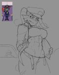  abs anthro breasts clothed clothing deltarune female hair hat krekk0v marine sweat undertale undyne video_games 