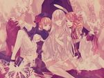  animal_ears bad_id bad_pixiv_id beatrice blonde_hair bunny_ears chiester45 chiester45_(cosplay) chiester_sisters cosplay drill_hair eiserne_jungfrau gaap hime_cut long_hair multiple_girls nude oono_eiko stakes_of_purgatory thighhighs umineko_no_naku_koro_ni virgilia white_hair white_legwear 