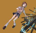  bad_id bad_pixiv_id biribiri electricity magnetism misaka_mikoto shorts solo to_aru_majutsu_no_index tt_(poposujp) uniform 