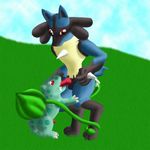  bulbasaur cutterfl lucario pokemon tagme 