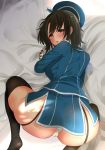  ass kantai_collection pantsu stockings tagme takao_(kancolle) thighhighs uniform 