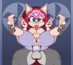  &lt;3 &lt;3_eyes ahegao anal anal_penetration animated anthro areola balls bouncing_breasts breasts duo erection feline female female_penetrated looking_pleasured male male/female male_penetrating mammal nipples nude penetration penis polly_esther pussy r-mk samurai_pizza_cats sex short_stack spread_legs spreading 