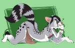  &lt;3 ass_up clothing feline genet glasswalker loincloth male mammal pinup pose tribal viverrid 