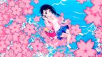  cherry_blossoms nisekoi onodera_kosaki tagme water 