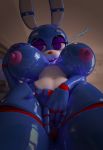  animatronic anthro bonnie bonnie_(fnaf) breasts female five_nights_at_freddy&#039;s lagomorph machine mammal nipples pussy rabbit robot solo video_games 