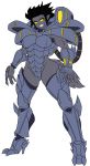  animal_humanoid breasts female godzilla_(series) humanoid kaiju kaiju_girls_(webcomic) muscular muscular_female orga solo toho weapon witchking00 