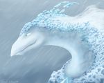  2018 ambiguous_gender blue_eyes digital_media_(artwork) dragon elemental elemental_dragon feral floverale-hellewen ice_elemental solo 