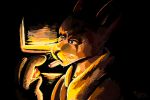  2018 anthro cigarette clothed clothing digital_media_(artwork) drugs fire fur lagomorph lighter male mammal rabbit sapple_(artist) simple_background smoking solo whiskers 