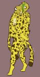  2018 anthro breasts cheetah digital_media_(artwork) duo faint feline female fur grey_background leg_wrap male male/female mammal nude pawpads selfcest sex side_boob simple_background spots spotted_fur square_crossover stand_and_carry_position standing tiptoes 