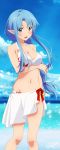  asuna_(sword_art_online) benjoerres bikini cleavage pointy_ears swimsuits sword_art_online sword_art_online_ii 