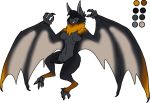  ahool anthro chiropteran cryptid fangs female fur mammal 